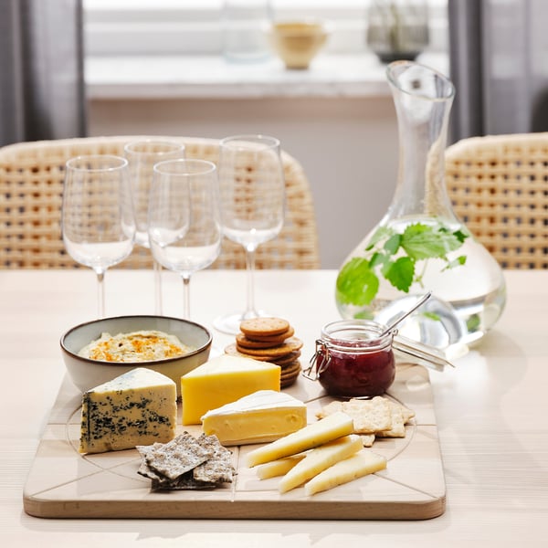 IKEA SÅPÖRTMAL Cutting Board Beech 13 ¾x13 ¾ "