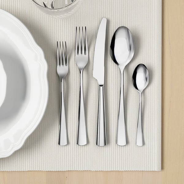 IKEA SEDLIG 20-piece Flatware Set Stainless Steel