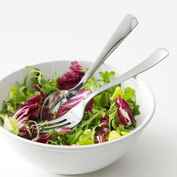 IKEA SEDLIG Serving Set 2 Pieces Stainless Steel 9 "