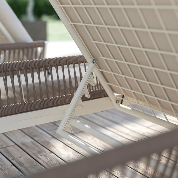 IKEA SEGERÖN Chaise White/beige