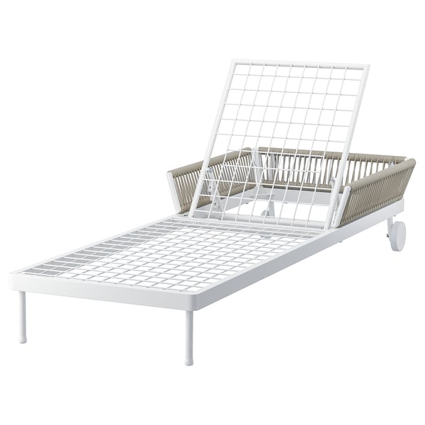IKEA SEGERÖN Chaise white/beige