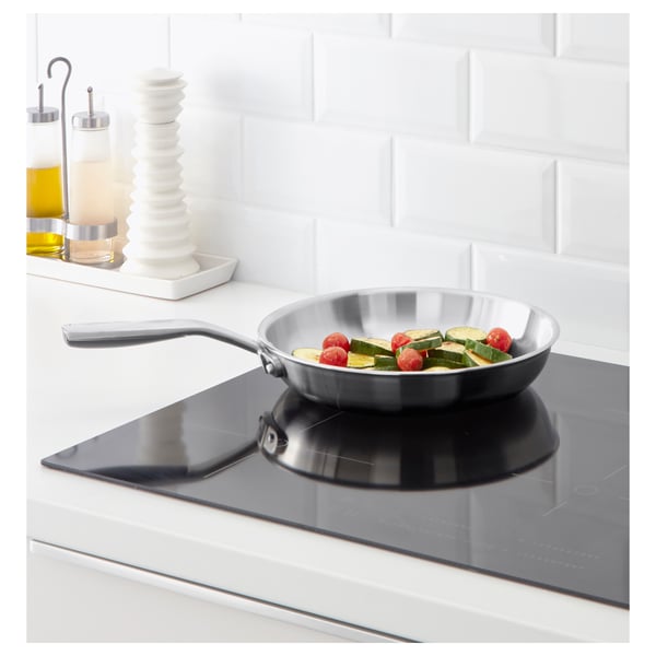 IKEA SENSUELL Frying Pan Stainless Steel/gray 11 "