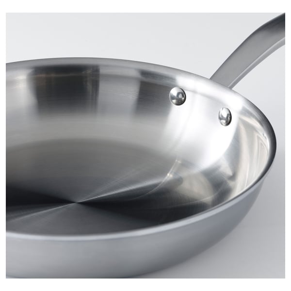 IKEA SENSUELL Frying Pan Stainless Steel/gray 11 "