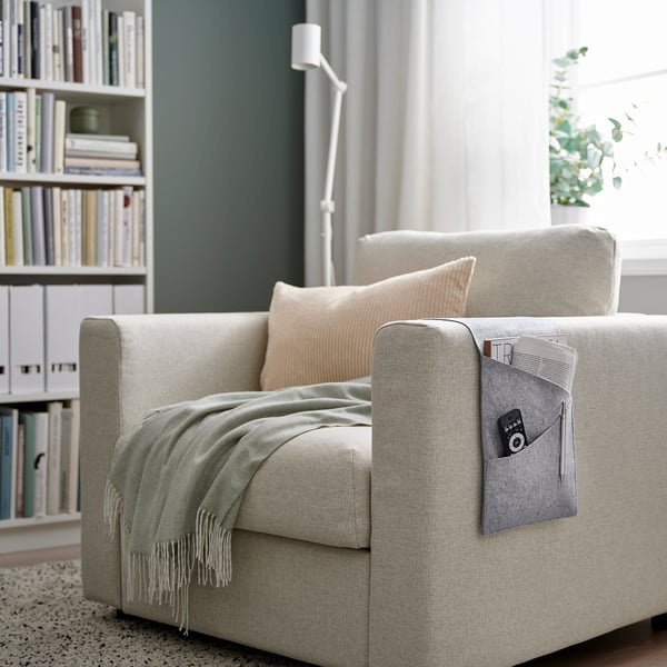 IKEA SILÄNG Storage Pocket For Armrest Felt