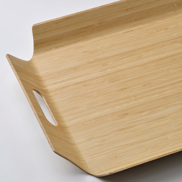 IKEA SILVERHAJMAL Tray Bamboo 23x15 "