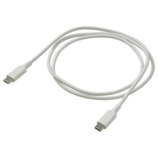 IKEA SITTBRUNN USB-C to USB-C white 3 ' 3 "