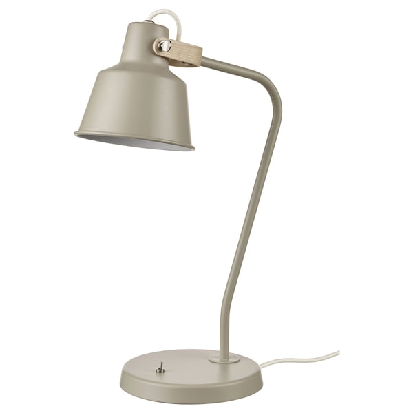 IKEA SJÖMAKT Desk lamp beige/ash