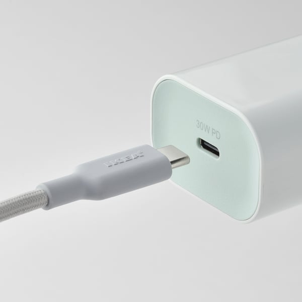 IKEA SJÖSS 30W 1-port USB-C Charger Fast Charging