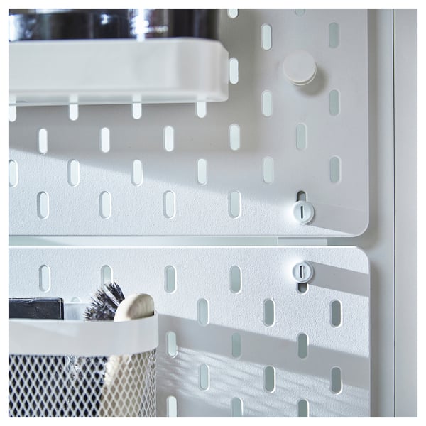 IKEA SKÅDIS Connector For SKÅDIS Pegboards White