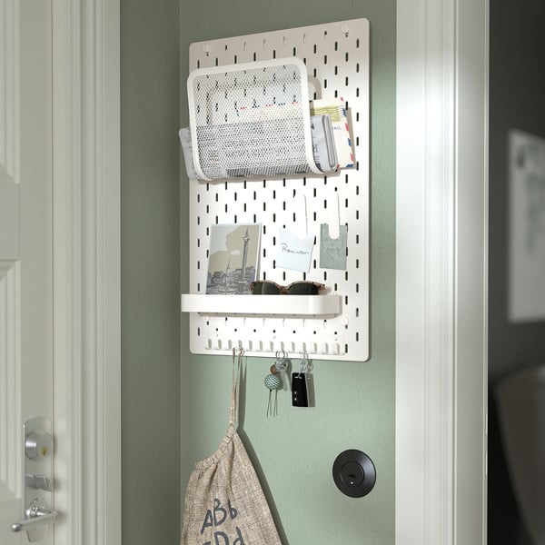IKEA SKÅDIS Hook Rack White