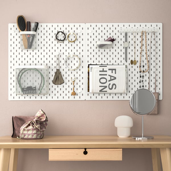 IKEA SKÅDIS Hook White ¾ "