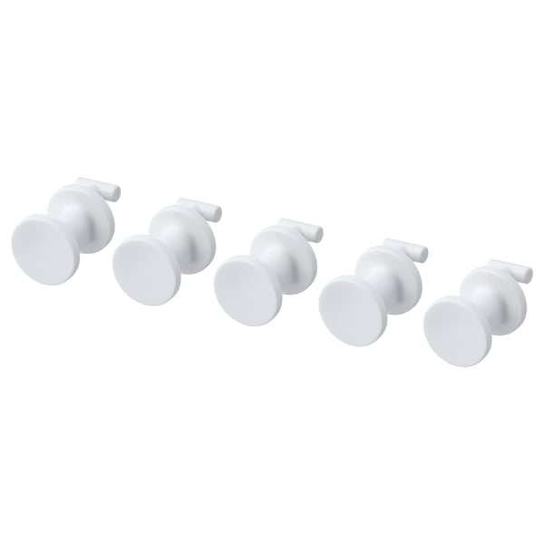 IKEA SKÅDIS Hook white ¾ "