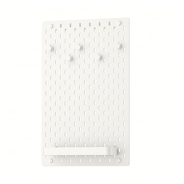 IKEA SKÅDIS Pegboard combination white 14 ¼x22 "