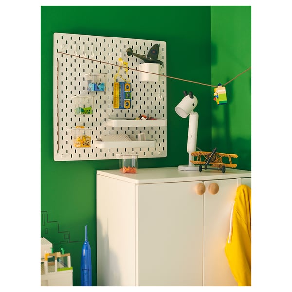 IKEA SKÅDIS Pegboard Combination White 22x22 "