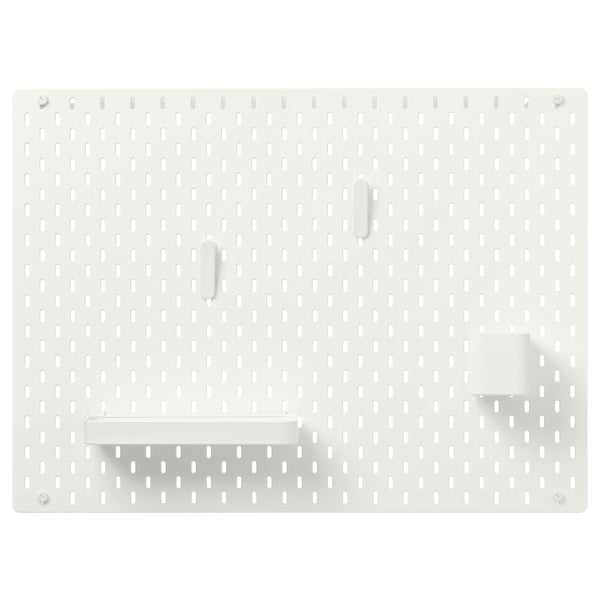 IKEA SKÅDIS Pegboard combination white 30x22 "