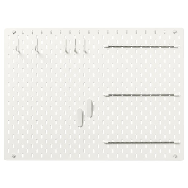 IKEA SKÅDIS Pegboard Combination White 30x22 "