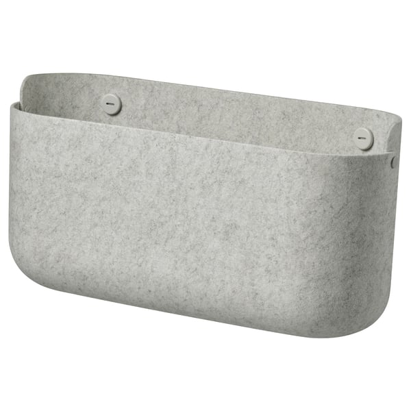 IKEA SKÅDIS Storage basket gray