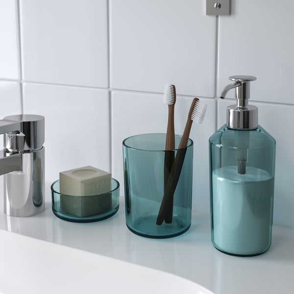 IKEA SKISSEN 3-piece Bathroom Set