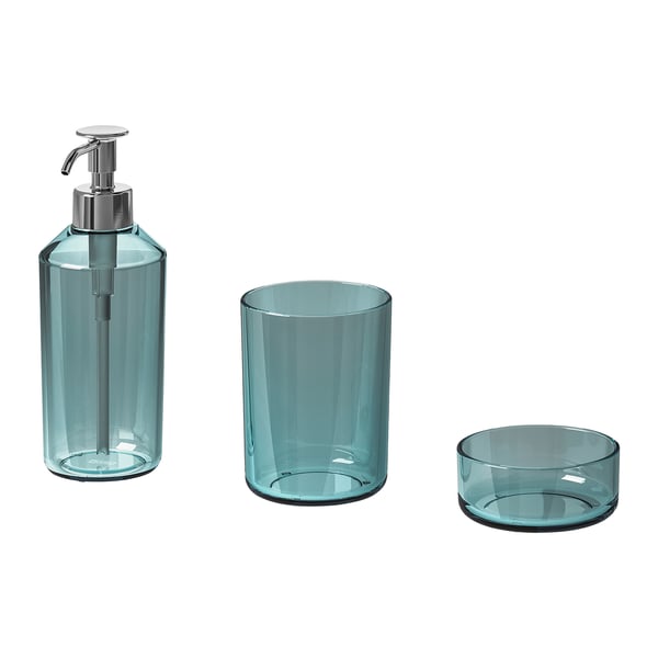 IKEA SKISSEN 3-piece bathroom set