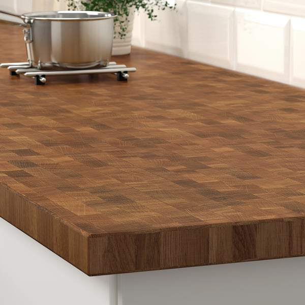 IKEA SKOGSÅ Countertop Oak/veneer 98x1 1/2 "