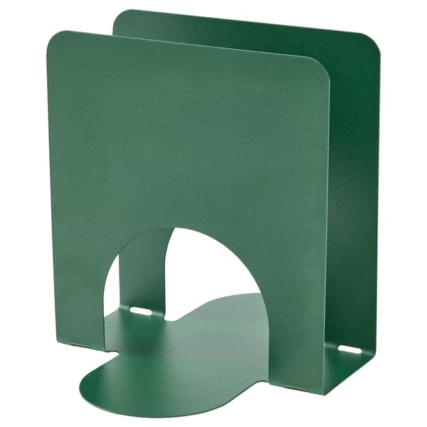 IKEA SKOGSRÖR Napkin holder dark green 5x5 "