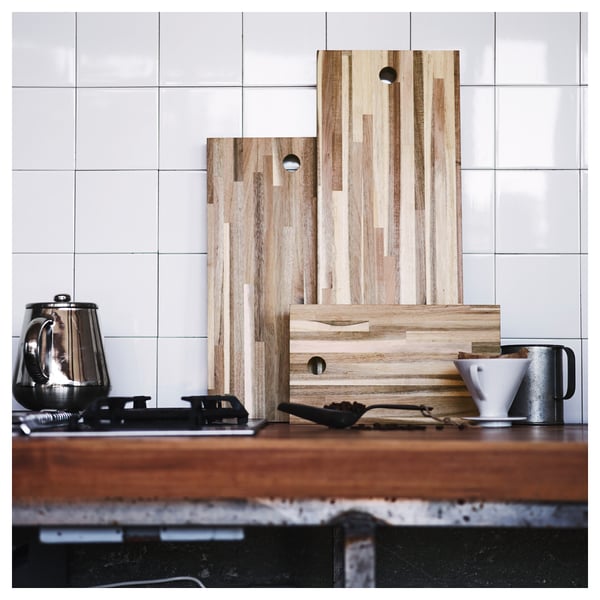 IKEA SKOGSTA Cutting Board Acacia 19 ¾x11 ¾ "
