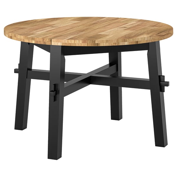 IKEA SKOGSTA Dining table acacia/black 47 1/4 "
