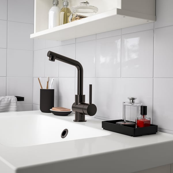 IKEA SKOGSVIKEN Tray Black 4x6 "