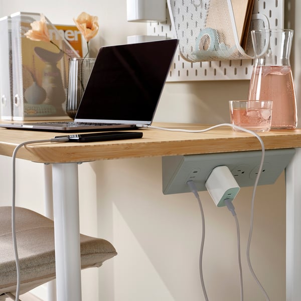 IKEA SKOTAT Extension Cord Green 5 ' 11 "