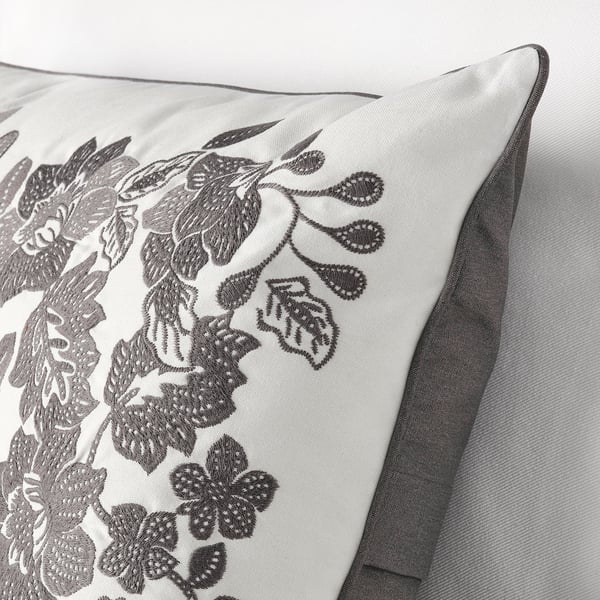 IKEA SKUGGNÄVA Cushion White/gray 16x23 "