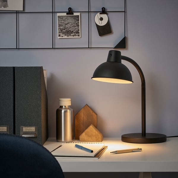 IKEA SKURUP Work Lamp Black