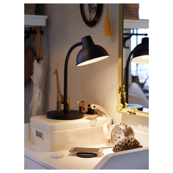 IKEA SKURUP Work Lamp Black