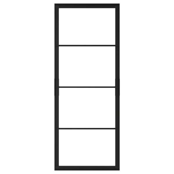 IKEA SKYTTA Sliding door frame black 30 3/8x77 1/8 "