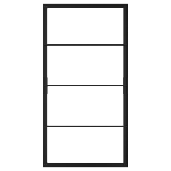 IKEA SKYTTA Sliding door frame black 40 1/4x77 1/8 "