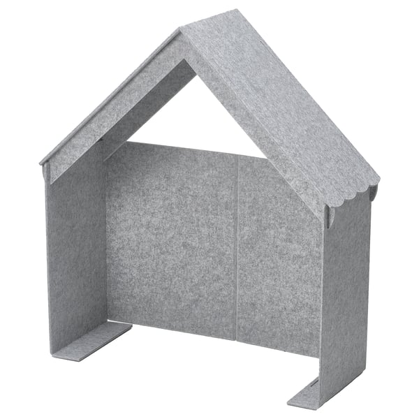 IKEA SLÄKT Bed accessory house shaped/gray