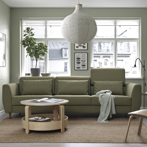 IKEA SLATORP Sofa Vissle Yellow-green