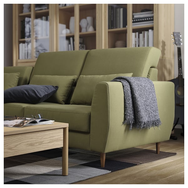 IKEA SLATORP Sofa Vissle Yellow-green