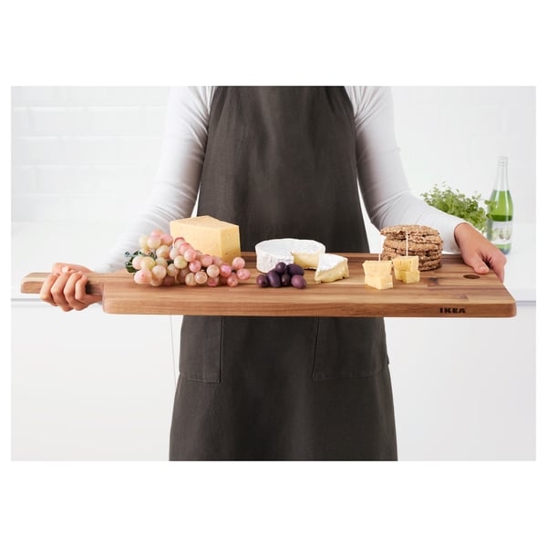IKEA SMÅÄTA Cutting Board Acacia 28 ¼x11 "