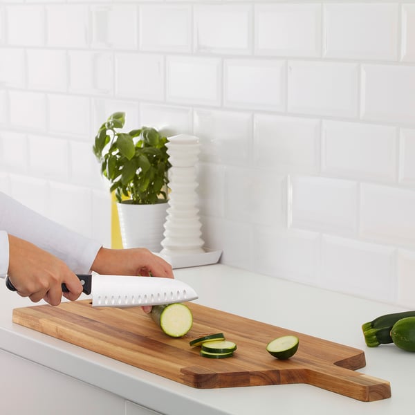 IKEA SMÅÄTA Cutting Board Acacia 28 ¼x11 "