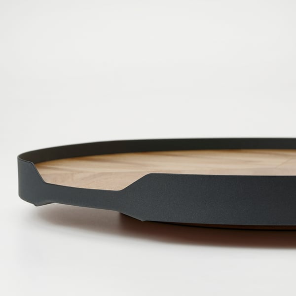 IKEA SMÅÄTA Lazy Susan Acacia Veneer 17 "