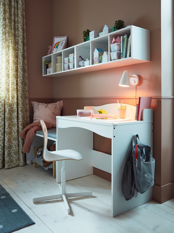 IKEA SMÅGÖRA Desk White 36 5/8x20 1/8 "