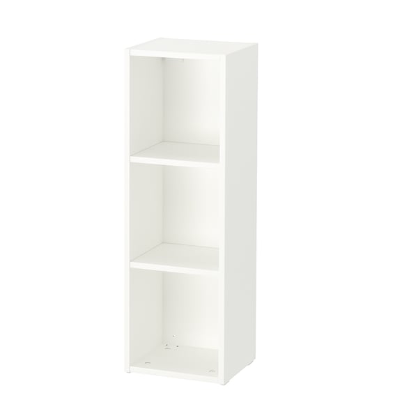 IKEA SMÅGÖRA Shelf unit white 11 3/8x34 5/8 "
