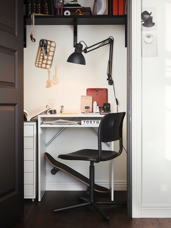 IKEA SMÄLLEN Swivel Chair Black