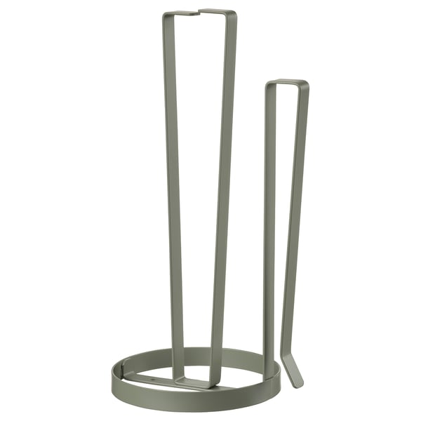 IKEA SMÅTUNGA Papertowel holder gray-green