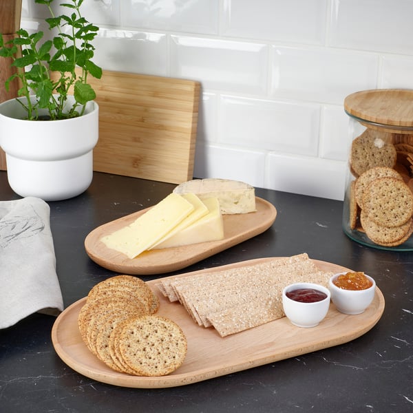 IKEA SMÖRLING Serving Tray Set Of 2 Beech
