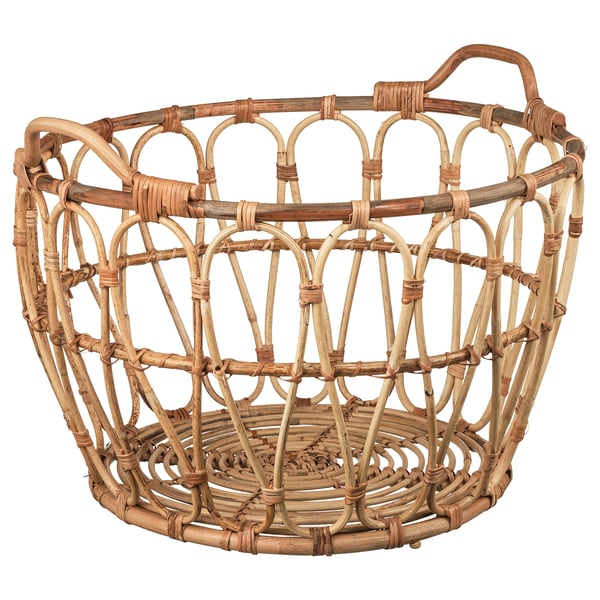 IKEA SNIDAD Basket rattan 21 ¼x15 ¼ "