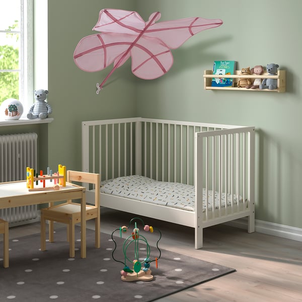 IKEA SNÖFINK Bed Canopy Butterfly/pink