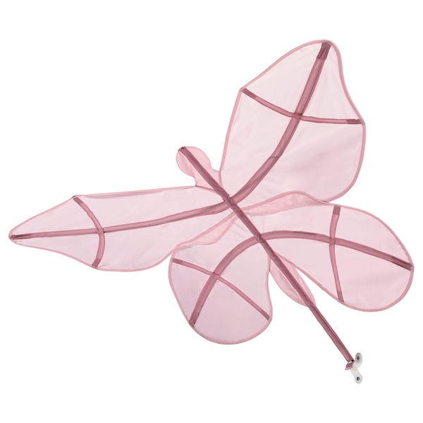 IKEA SNÖFINK Bed canopy butterfly/pink