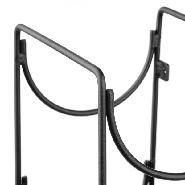 IKEA SNÖSPIRA 4-bottle Wine Rack Black