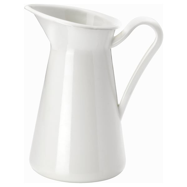 IKEA SOCKERÄRT Vase/jug white 8 ¾ "